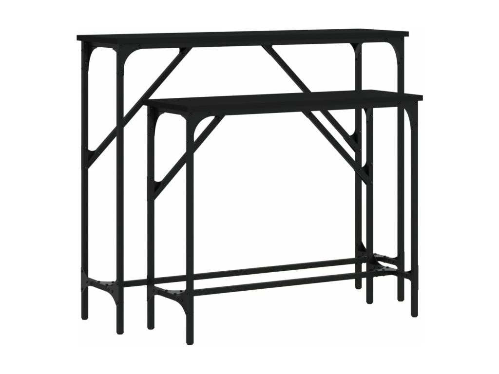 Black Engineered Wood Home Furniture - dlz1766580539671