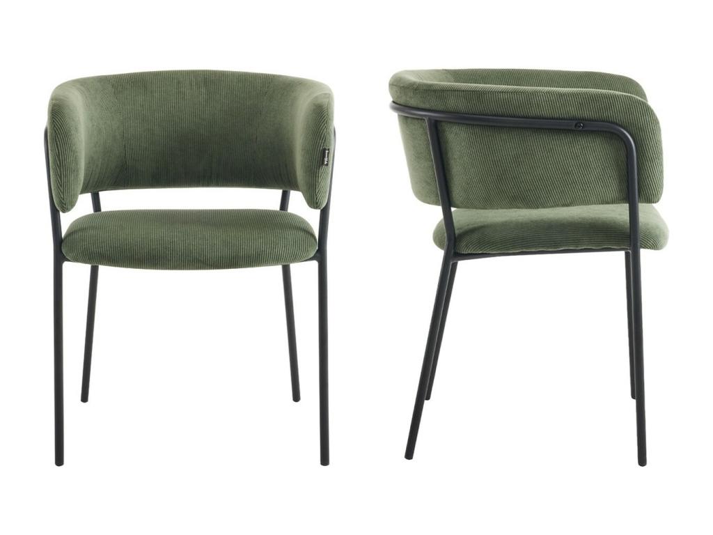 Green Velvet Accent Chair