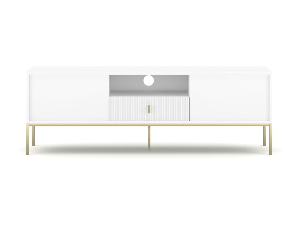 White TV Stand, 154 x 39 x 53 cm