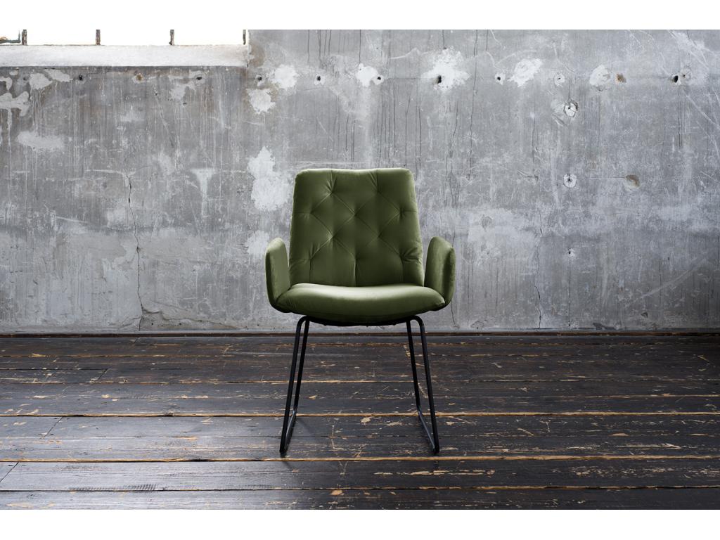 Green Velvet Chair