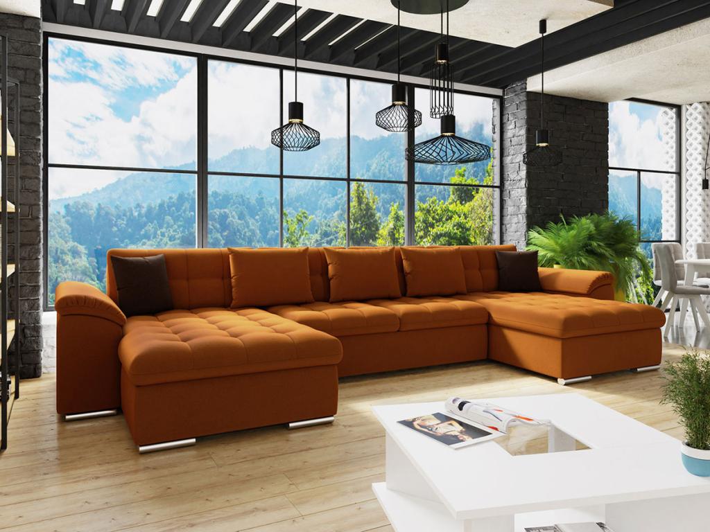 Red Sofa, 375 x 155 x 76 cm