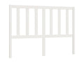 White Solid Wood Bed, 166 x 4 x 100 cm