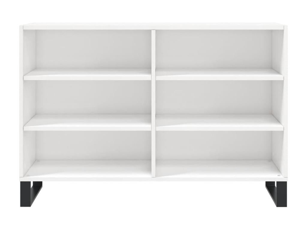 White Engineered Wood Sideboard, 103.5 x 35 x 70 cm