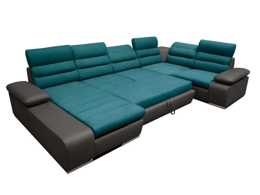 Anthracite Fabric Sofa Bed
