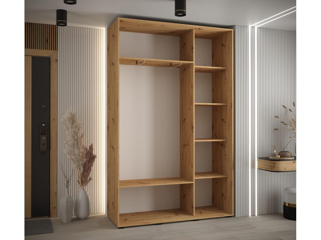 White Wardrobe, 150 x 45 x 235.2 cm