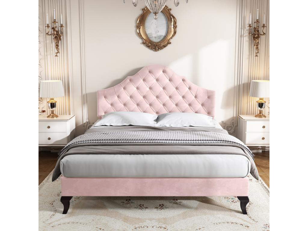 Velvet Bed, 140 x 200 cm