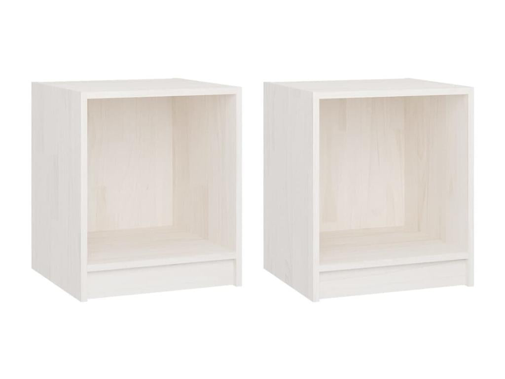 White Pine Wood Home Furniture, 35.5 x 33.5 x 41.5 cm