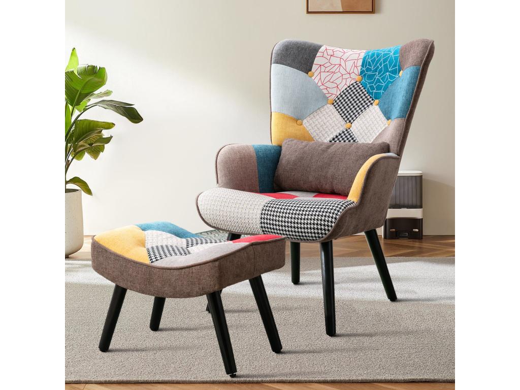 Brown Accent Chair