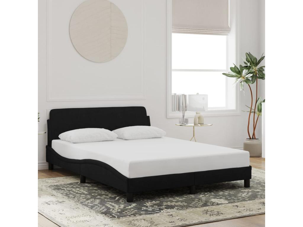 Black Velvet Mattress, 140 x 200 cm - dlz1766580442232